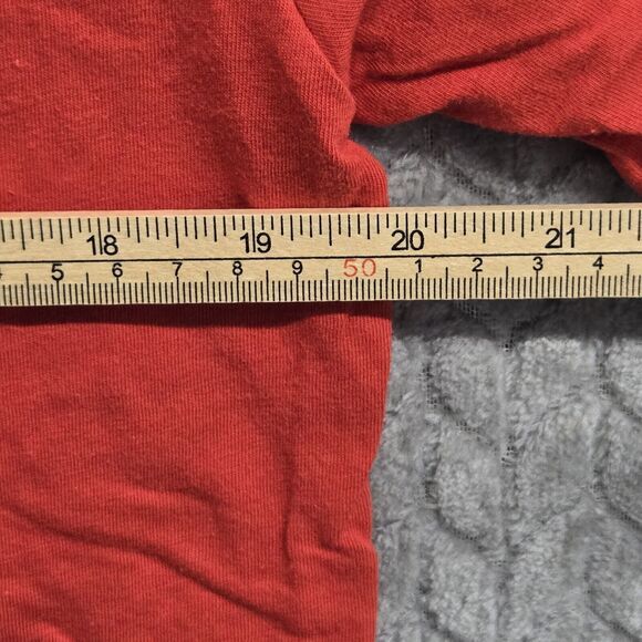 3 Under Armour T Shirt Men's Medium UA Collegiate Branded Red/ 2 V Neck Gym Gray - Picture 6 of 16